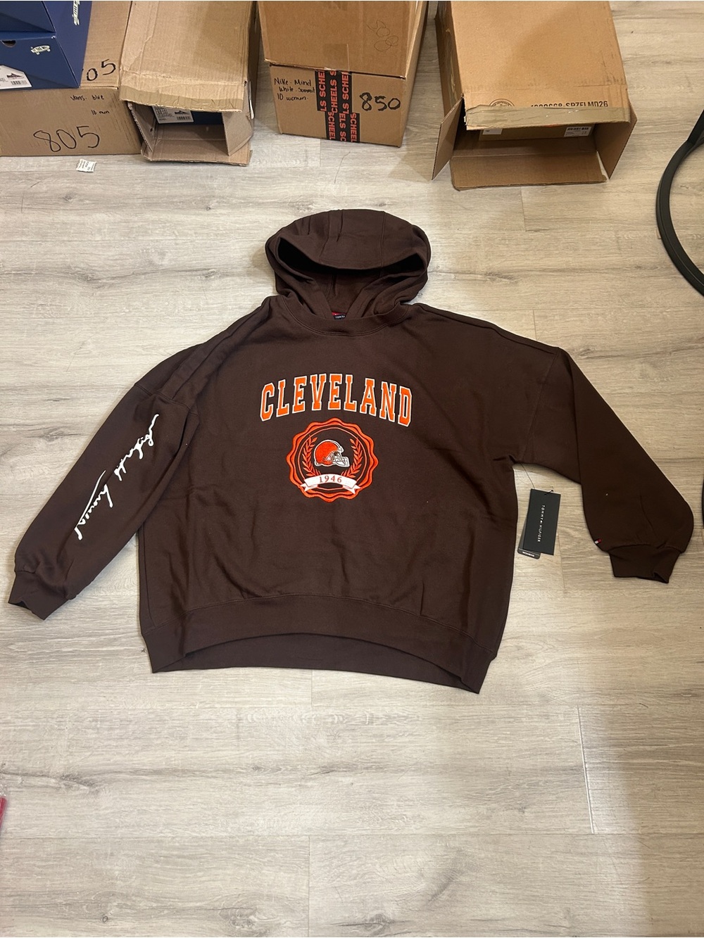 NFL Cleveland brown hoodie sweatshirt